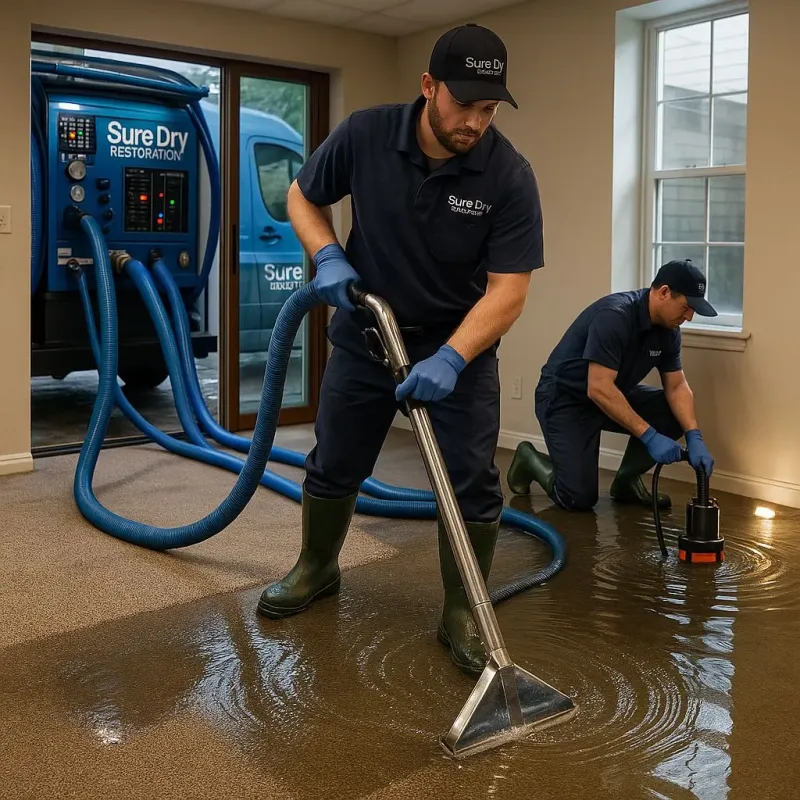 Water Extraction and Removal process in Ponte Vedra Beach, FL